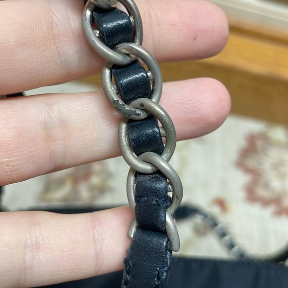 Prada Nylon Tessuto Acciaio chain shoulder bag - Picture 4 of 8